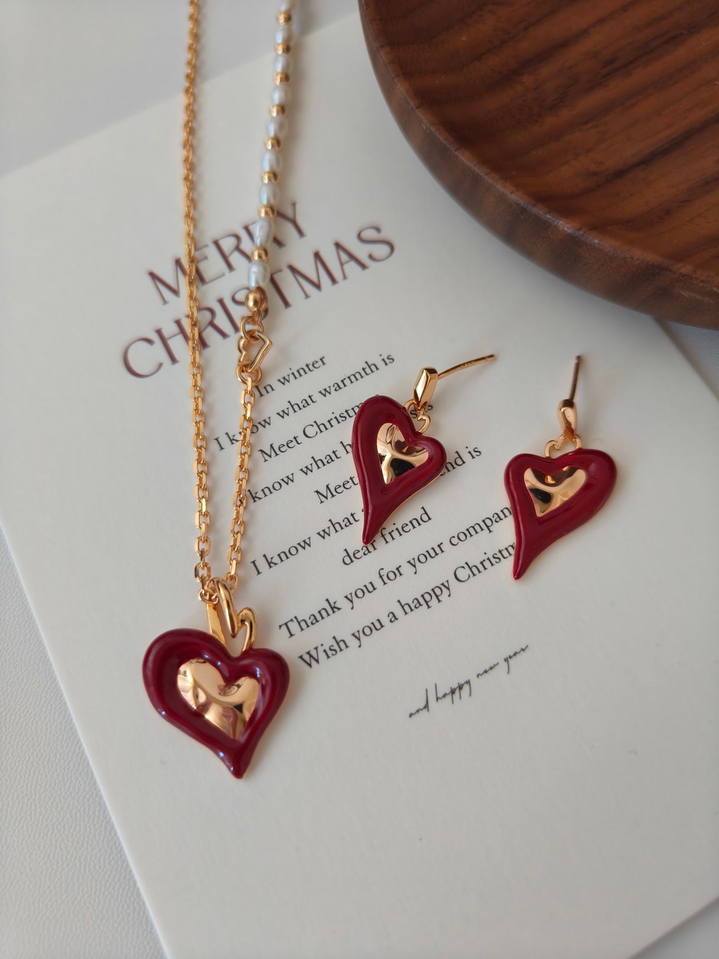 Red Heart Necklace