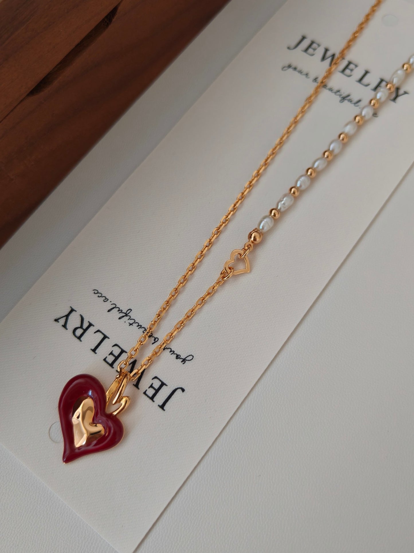 Red Heart Necklace