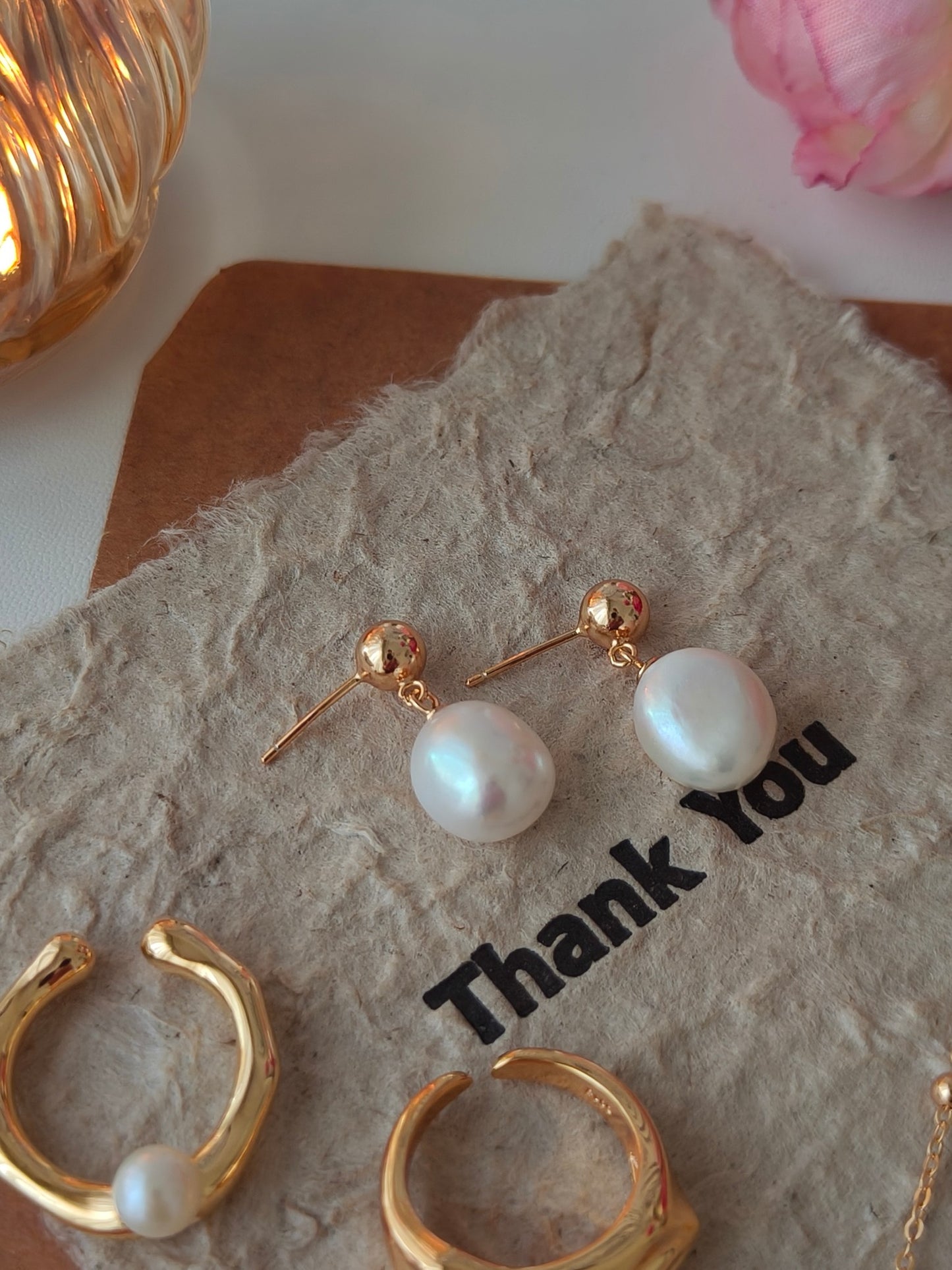 Perfume bottle Earrings