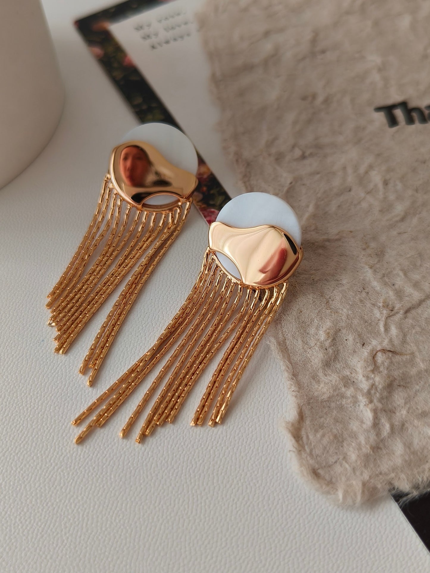 Fireworks Tassel Earrings