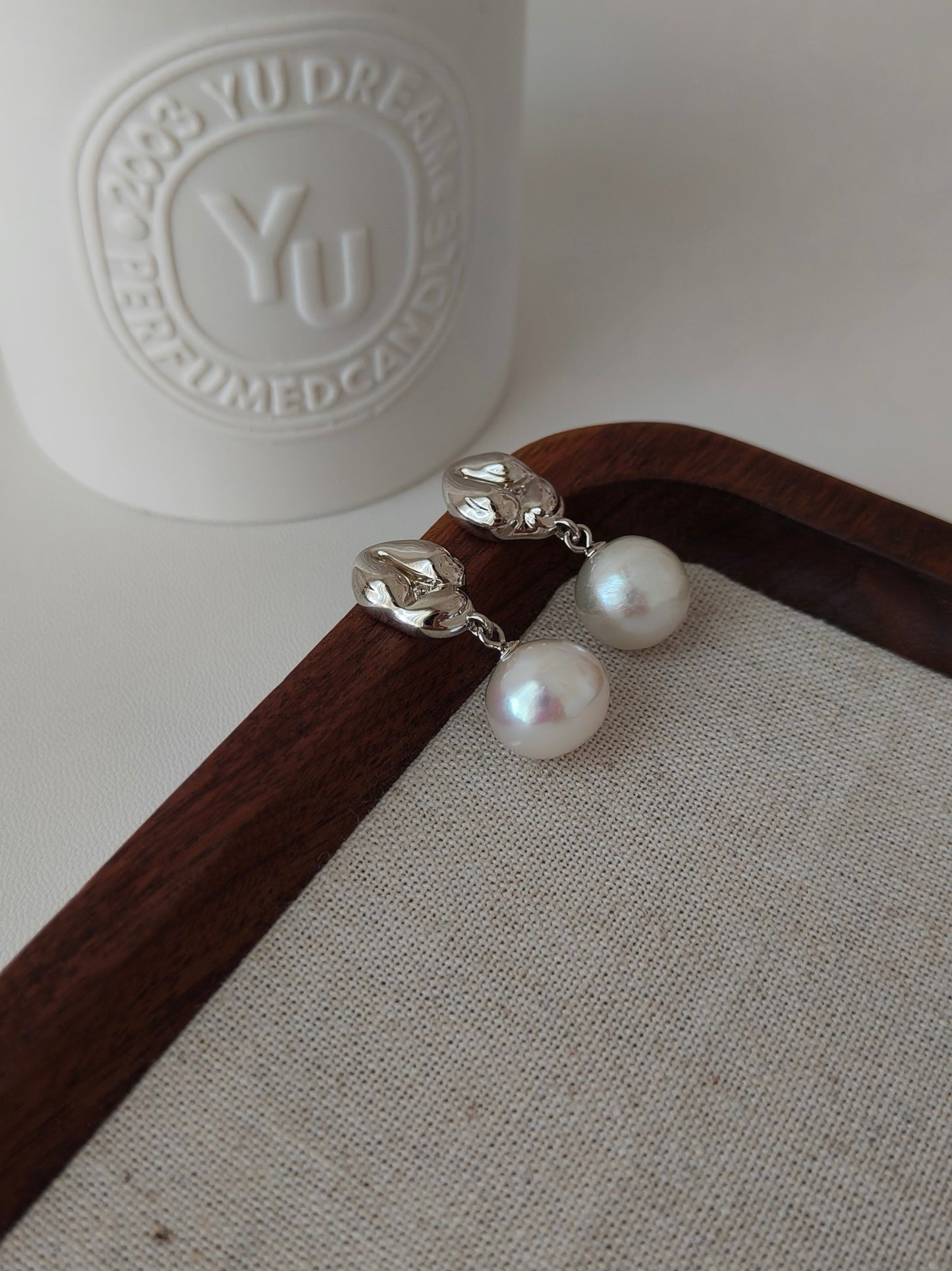 Snow Tear Earrings