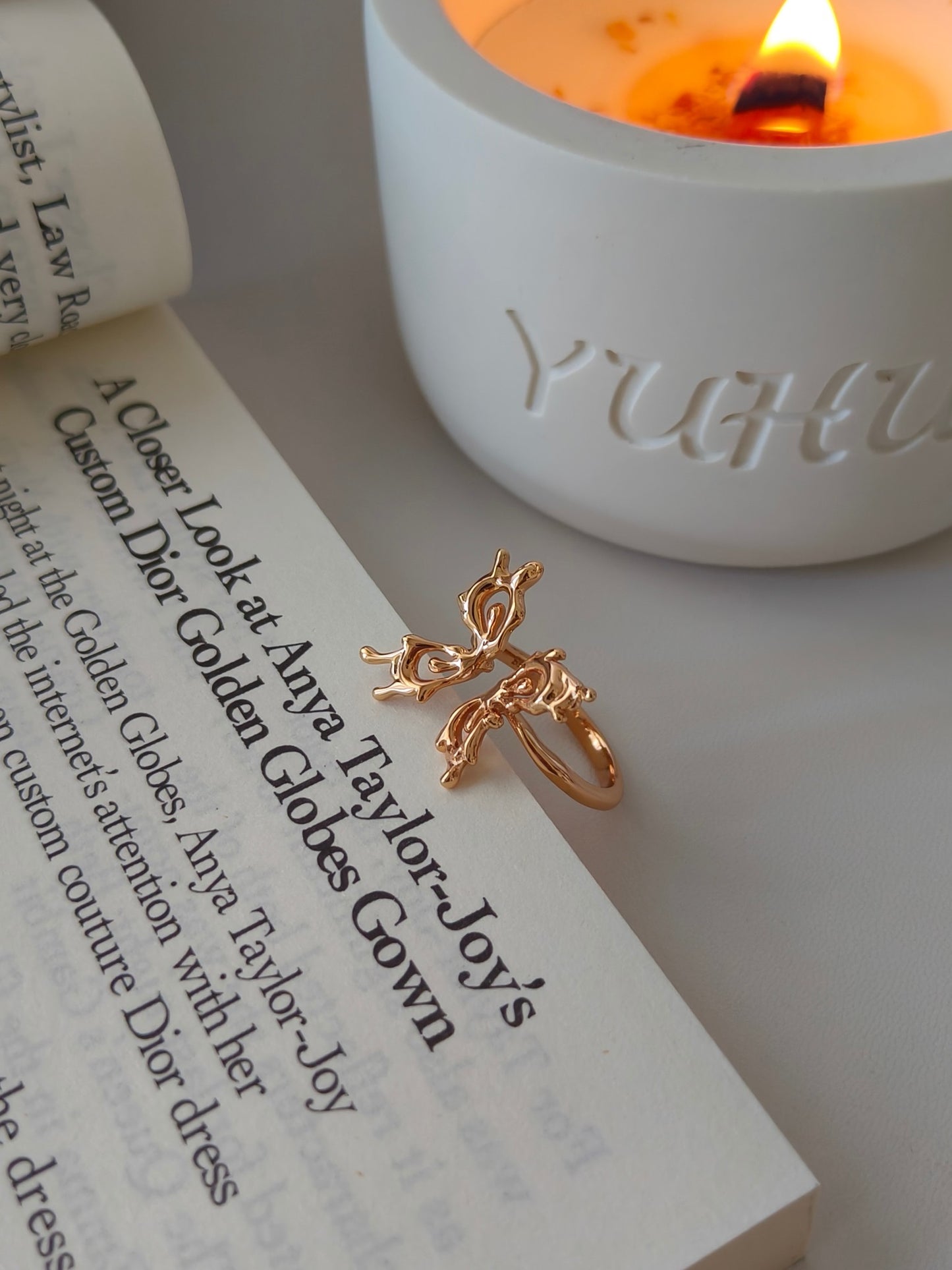 Butterfly Ajustable Ring
