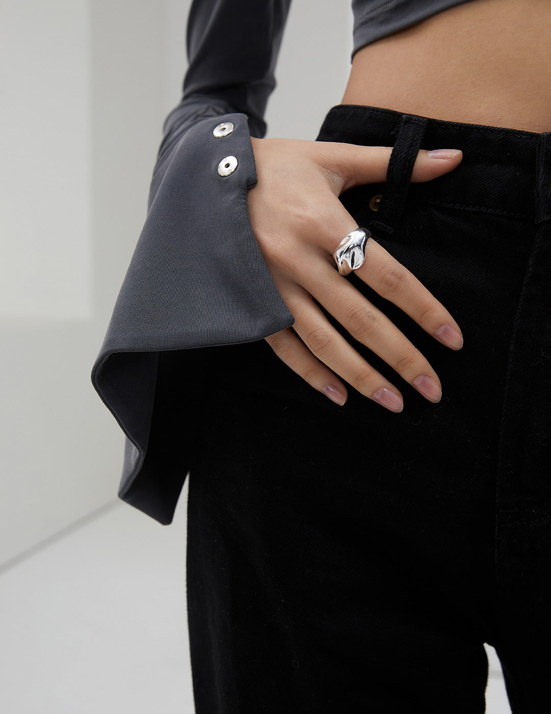 Eternal Flow Golden/Silver Ring