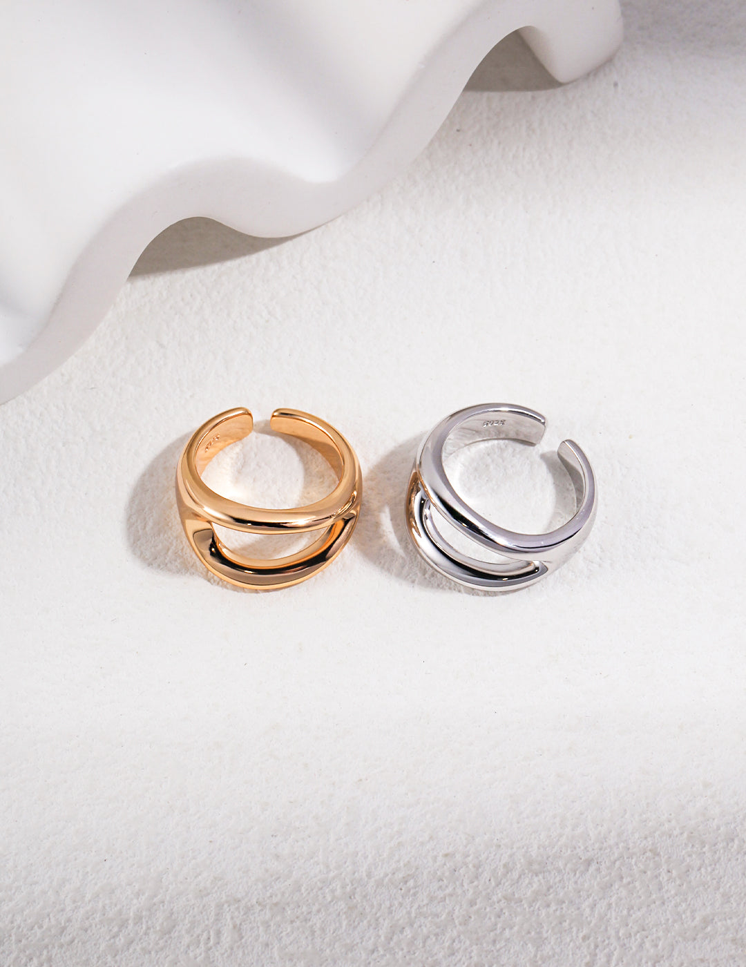 Dual Harmony Rings