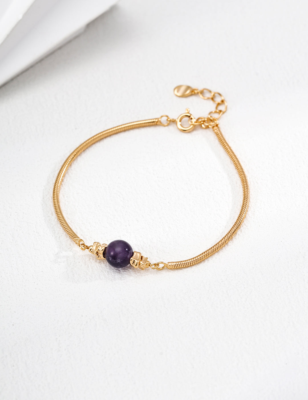 Midnight Amethyst Embrace Bracelet