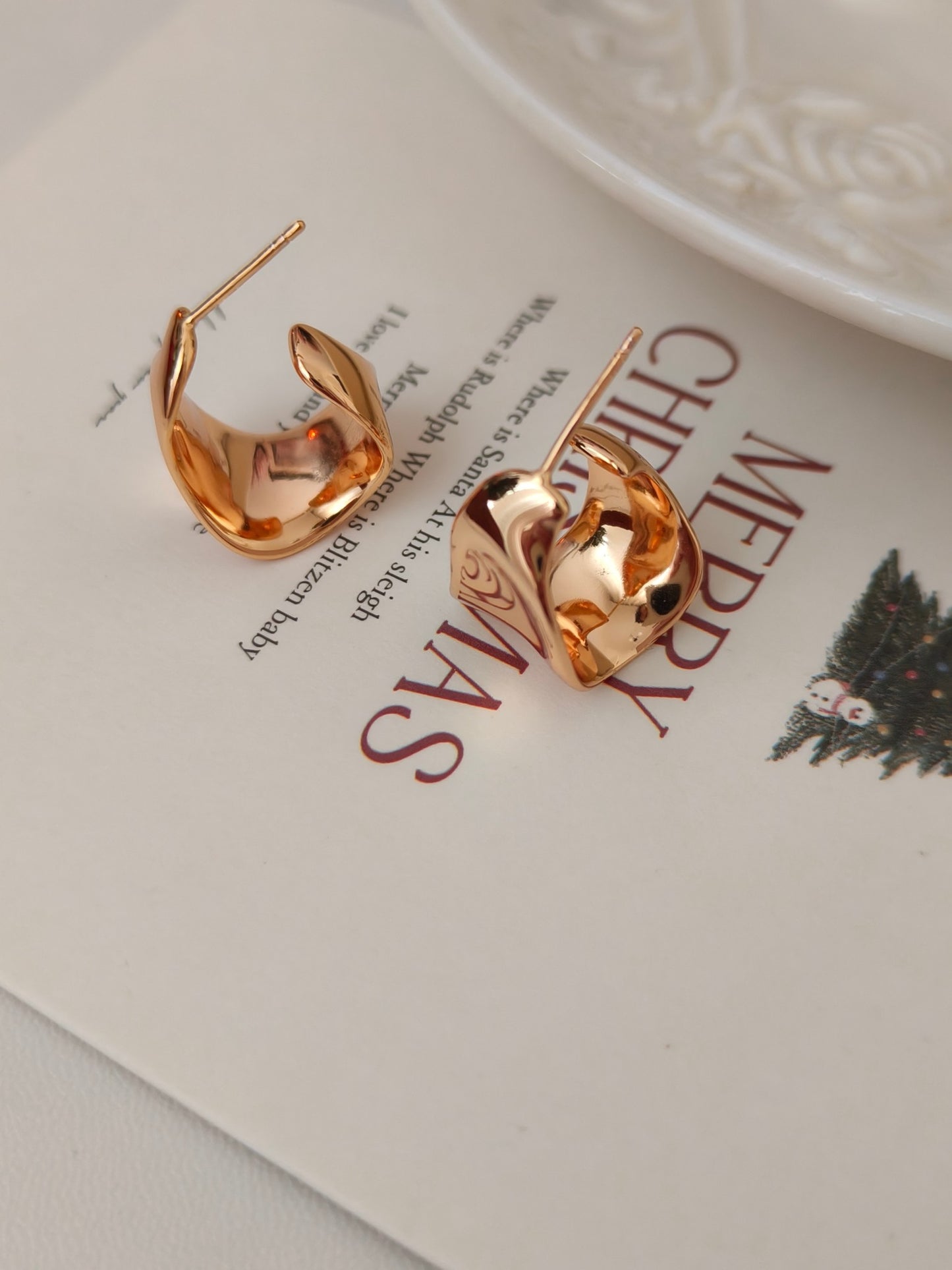 Mordern irregular shaped Earrings