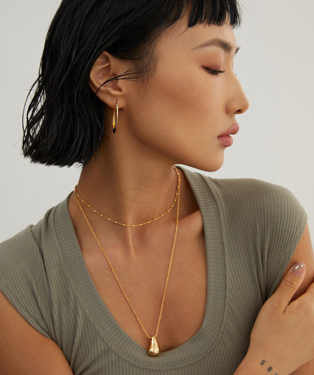 Water Drip Necklace
