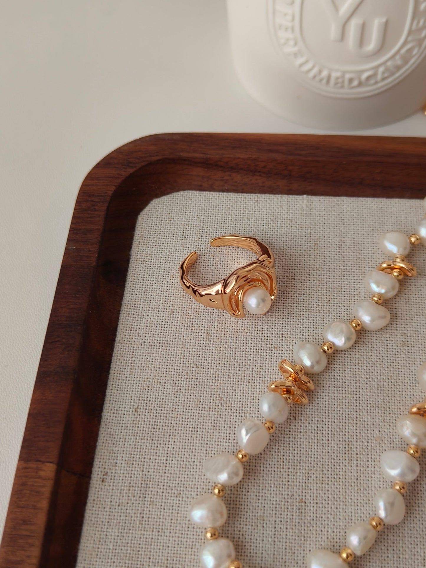 The Mighty Pearl Ring