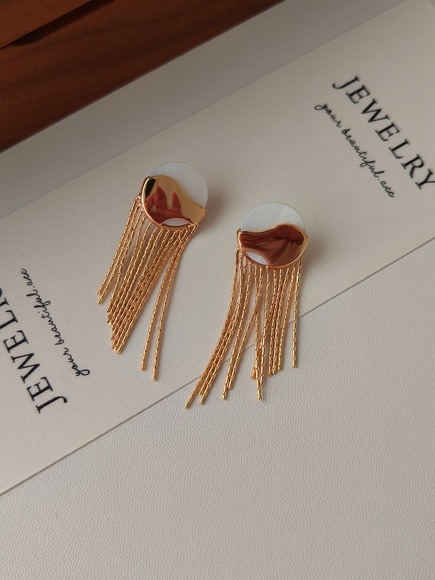 Fireworks Tassel Earrings