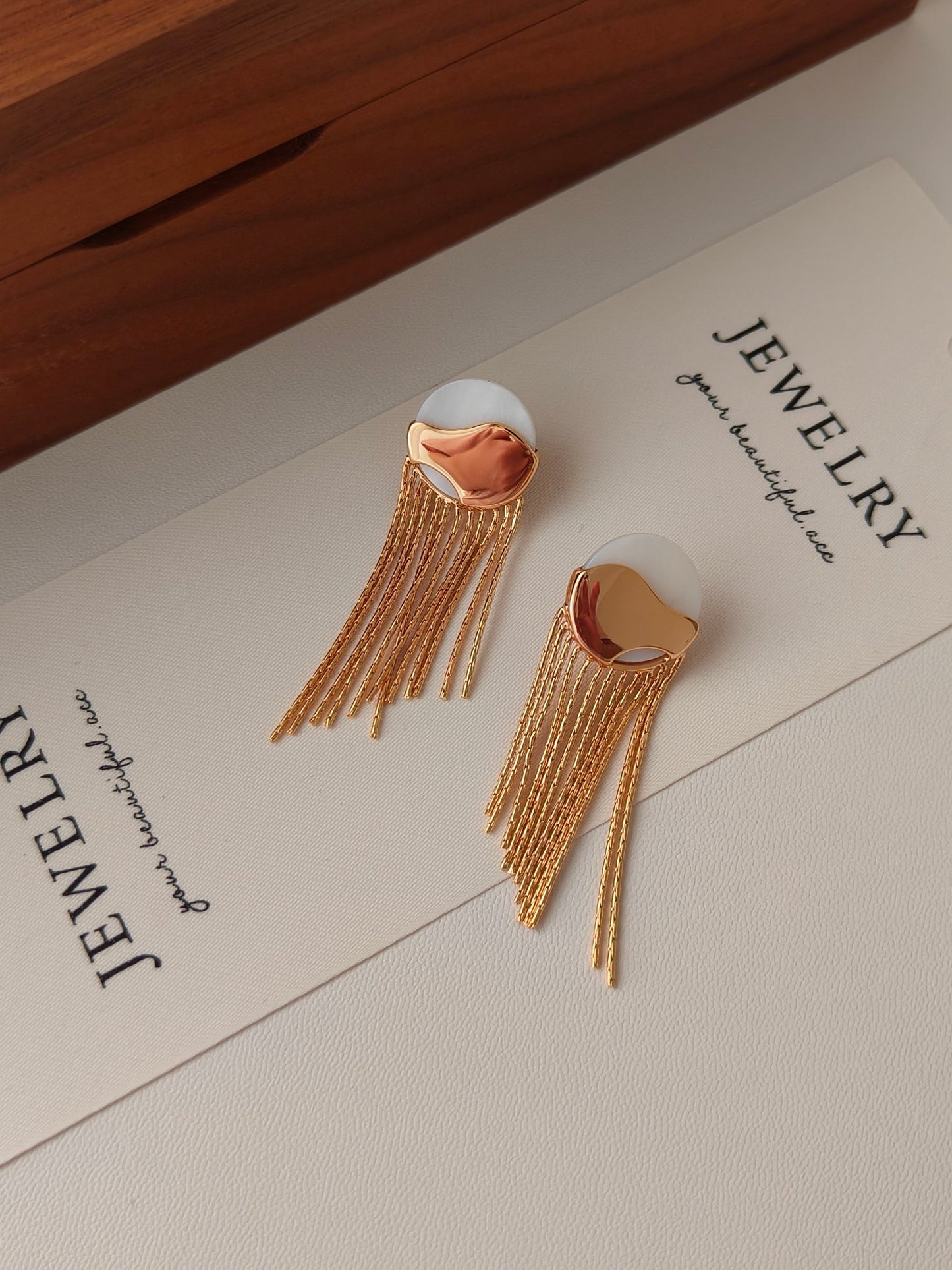 Fireworks Tassel Earrings
