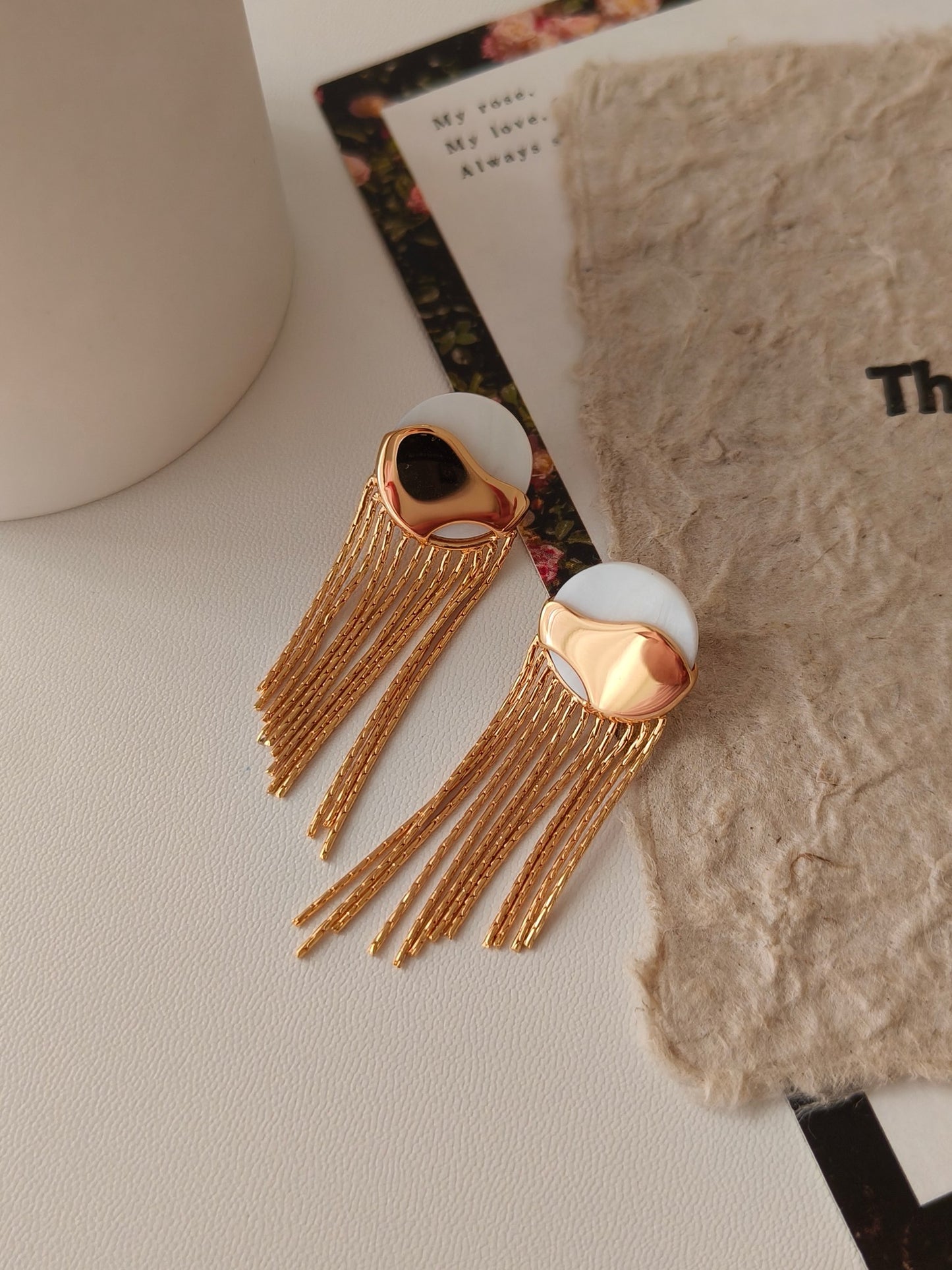 Fireworks Tassel Earrings