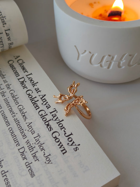 Butterfly Ajustable Ring