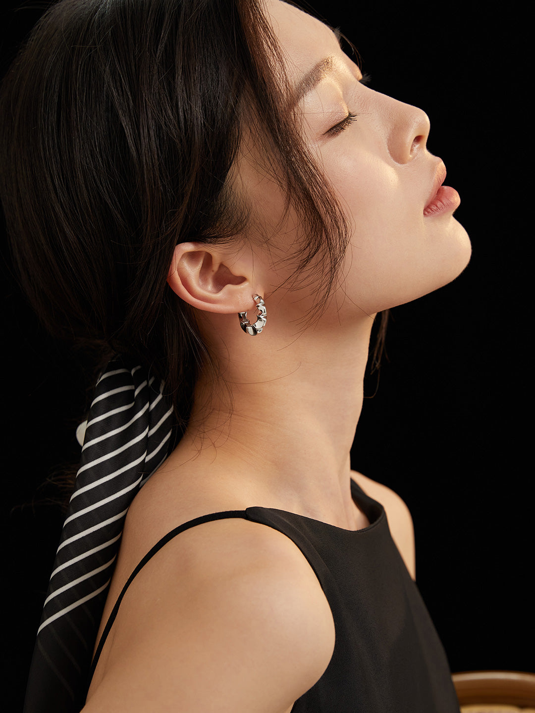 Corona Hoop Earrings