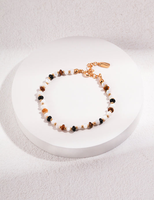 Sunset Serenade Tiger Eye Bracelet