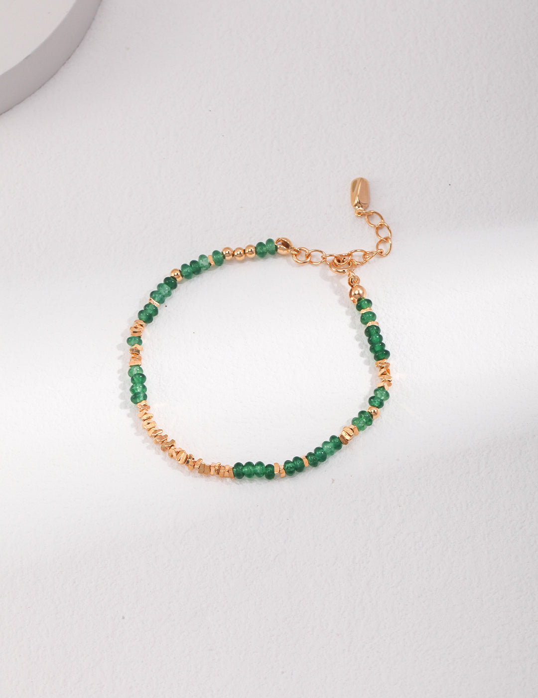 Lush Green Elegance Bracelet
