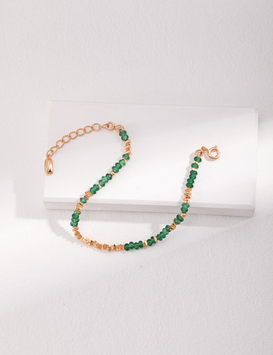 Lush Green Elegance Bracelet