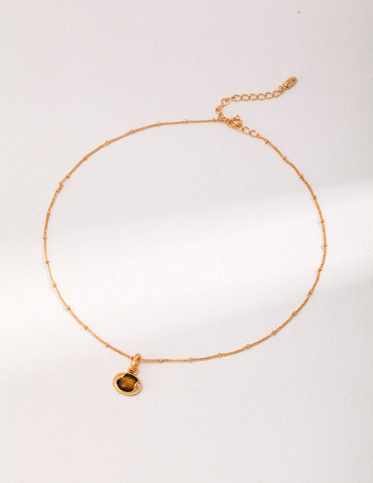 Kitten Eye Necklace