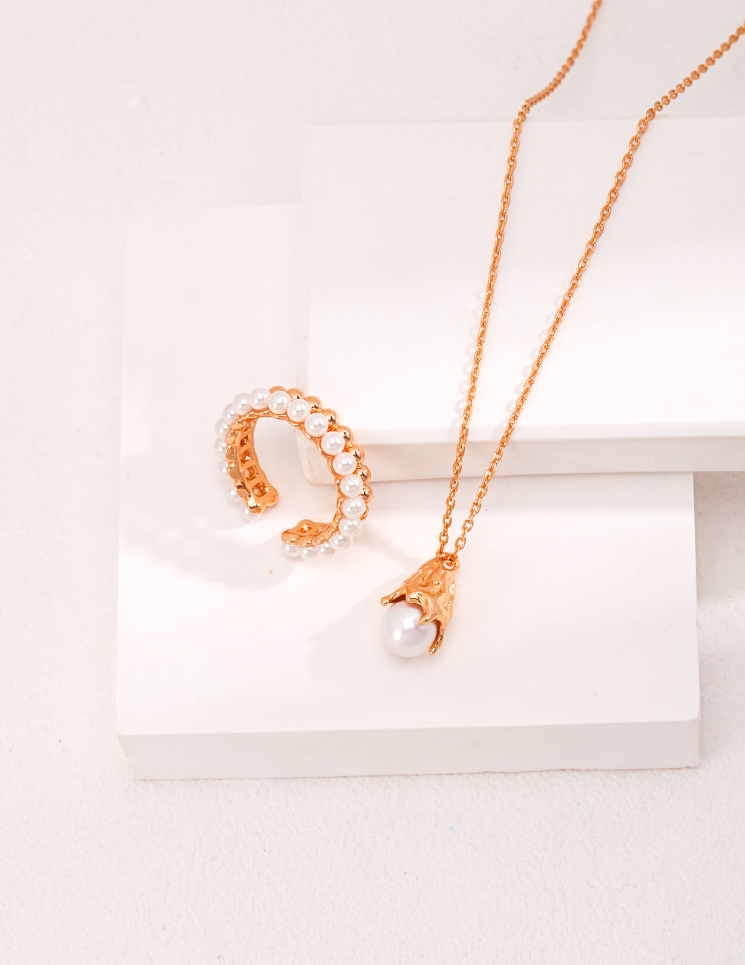 Sugar and Salt Pearl Ring