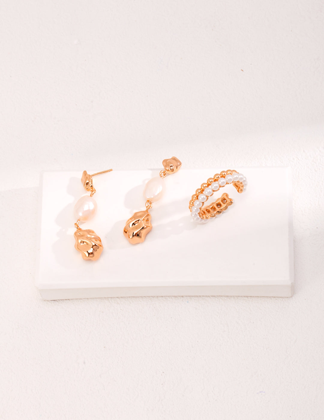 Sugar and Salt Pearl Ring
