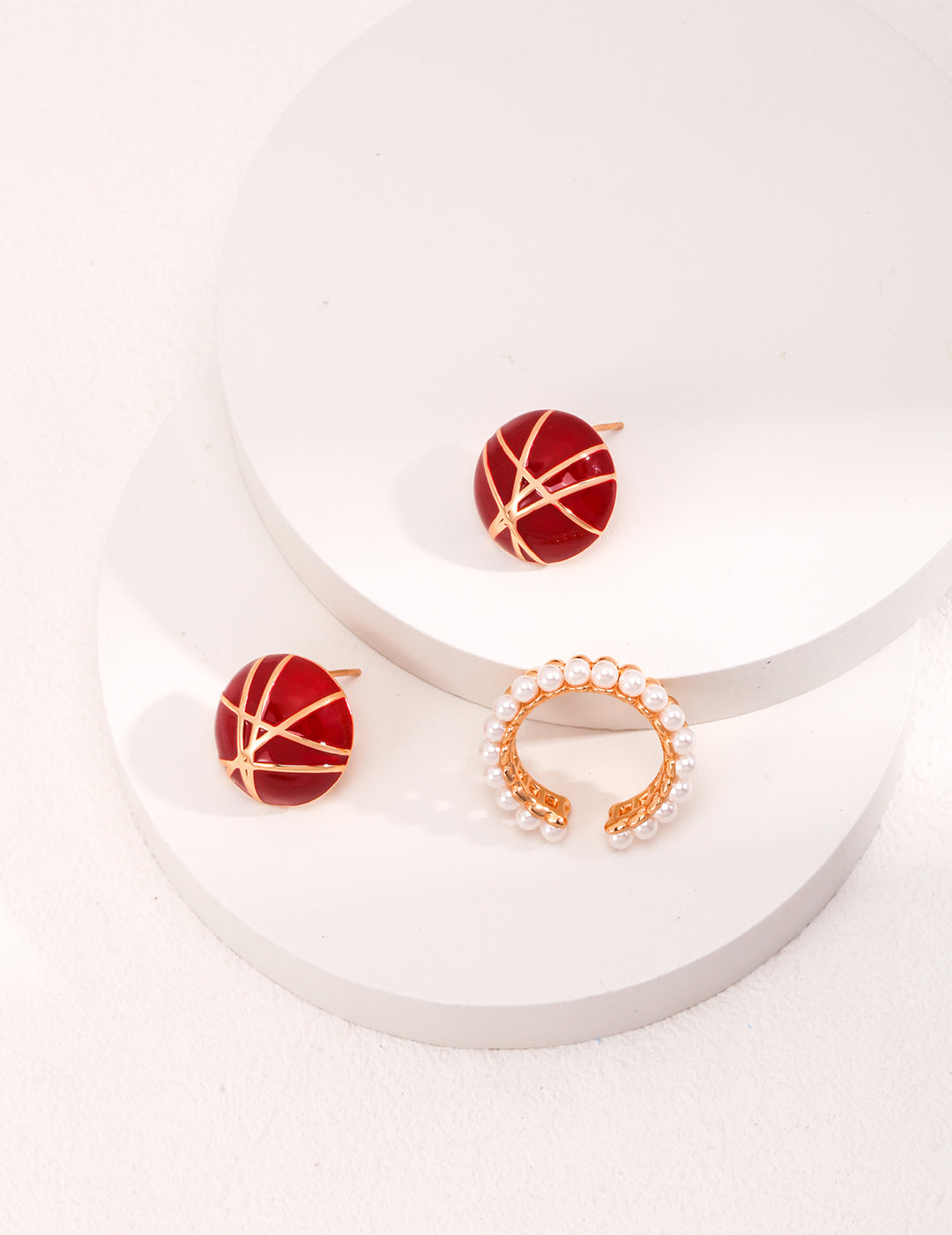 Sugar and Salt Pearl Ring