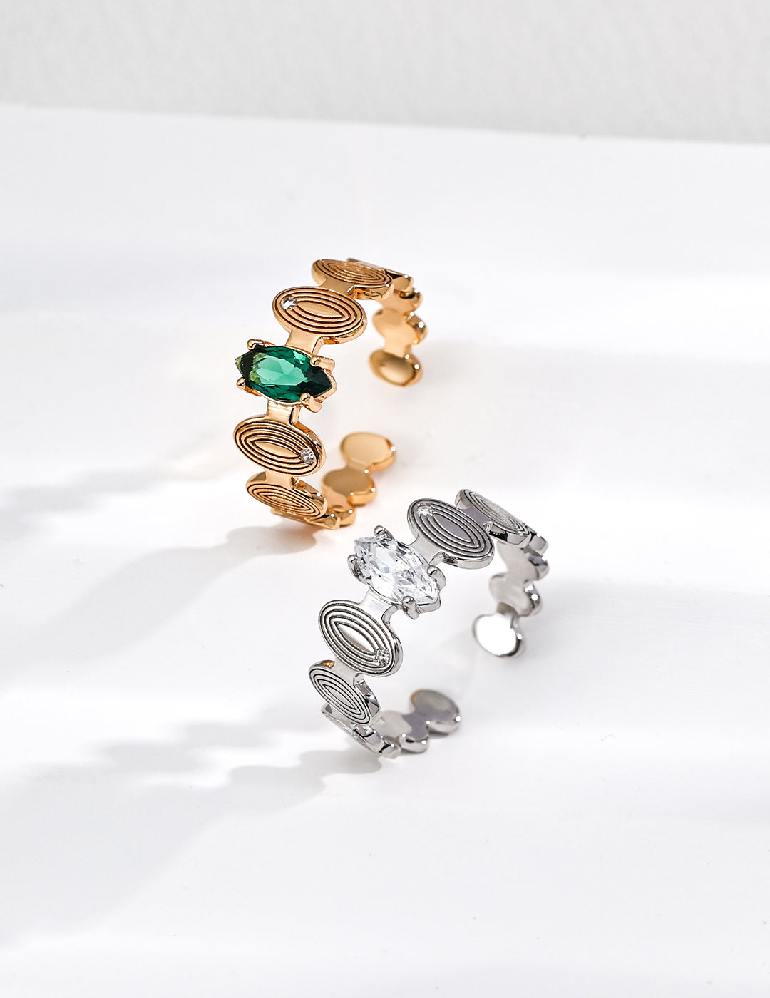 Lunar Spiral Ring