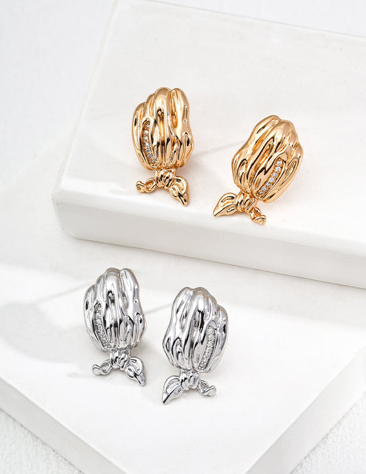 The Lovers' Tie Earrings