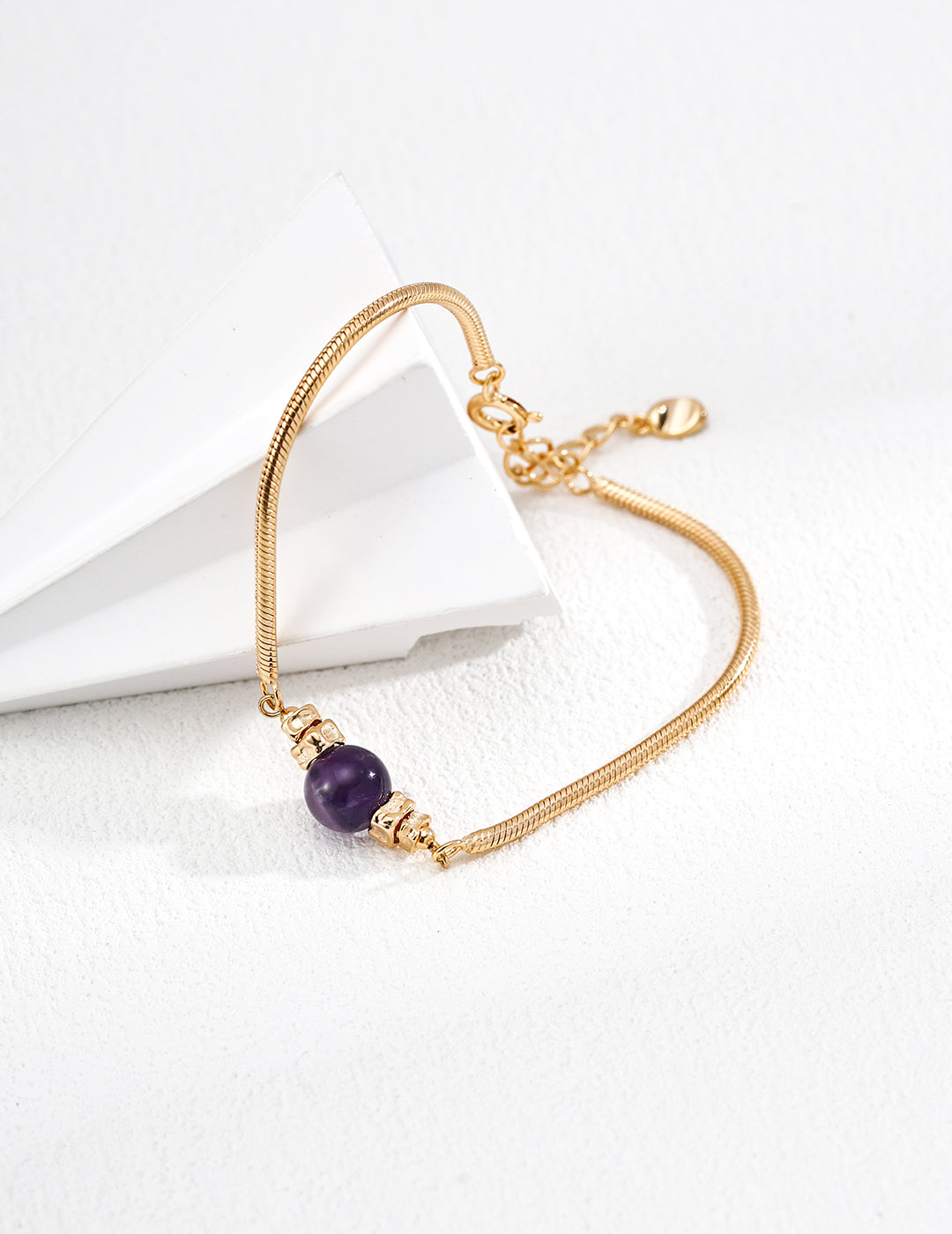 Midnight Amethyst Embrace Bracelet