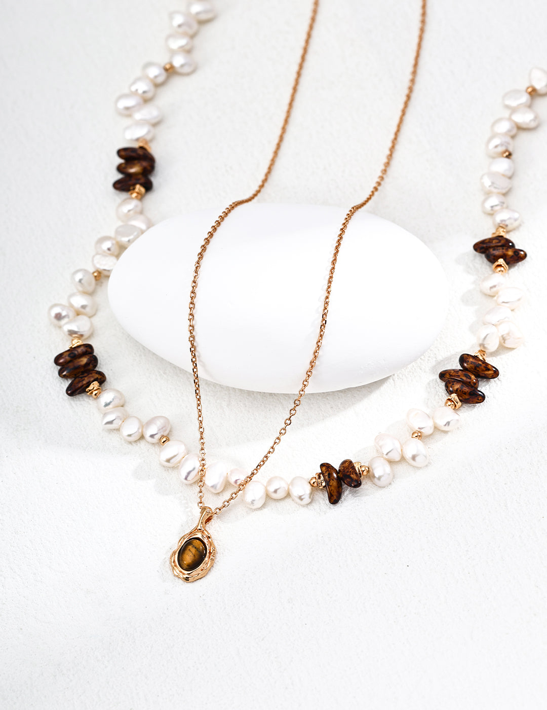 Dawnbound Pearl Necklace