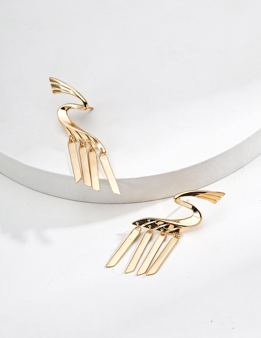 Soaring Crane Earrings