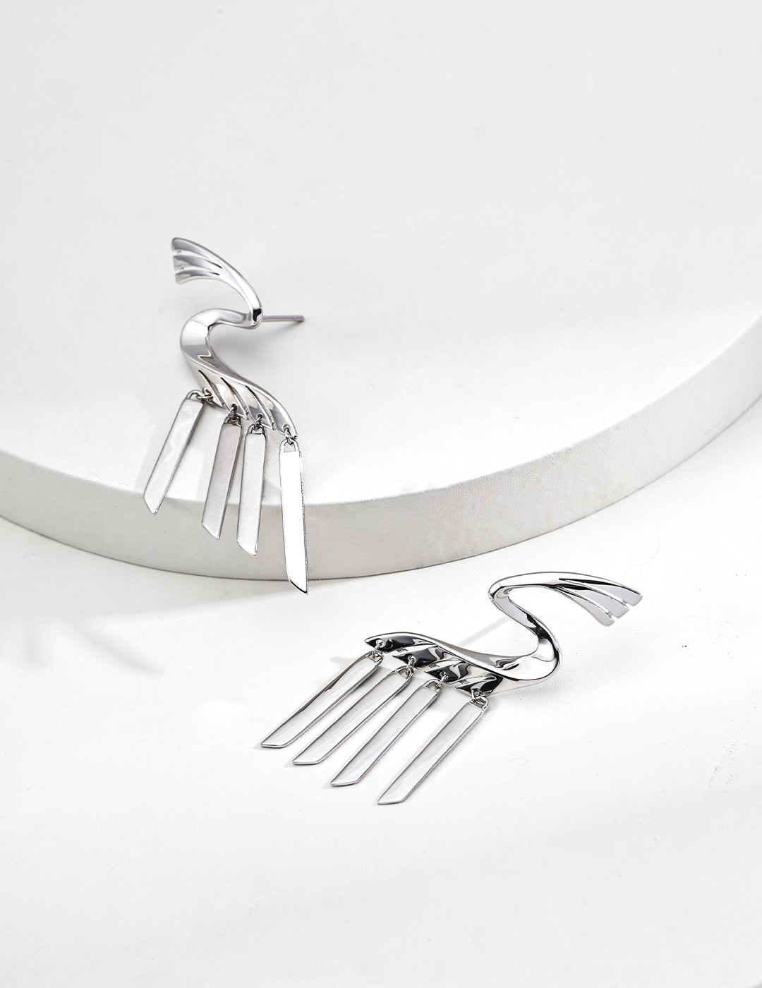 Soaring Crane Earrings