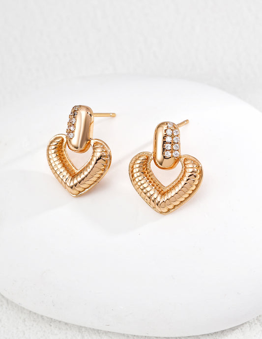 Eternal Heart Earrings