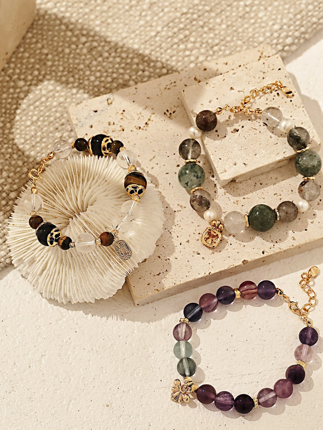 Aurora Fluorite Bracelet