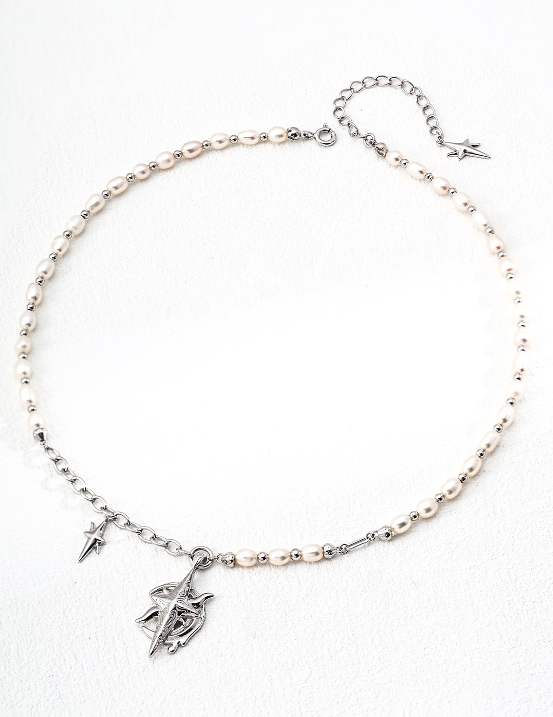 Guiding Star Pearl Necklace