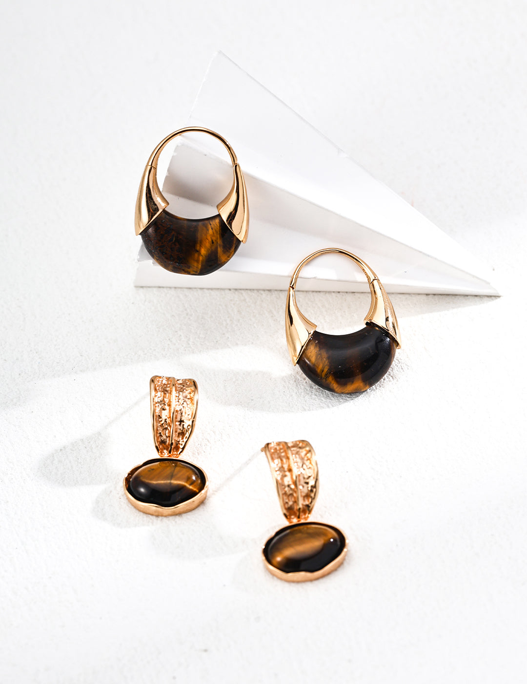 Golden Eclipse Earrings