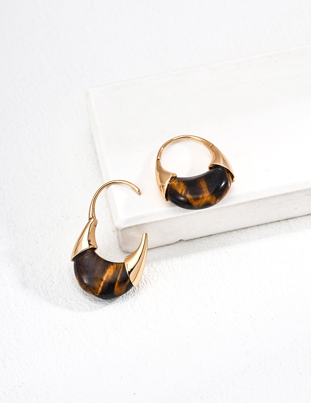Golden Eclipse Earrings