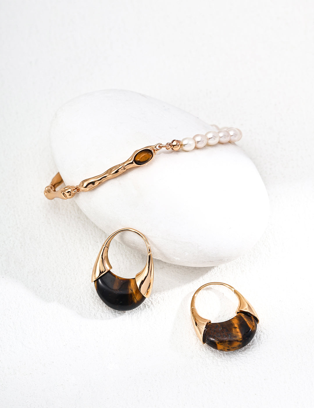 Golden Eclipse Earrings