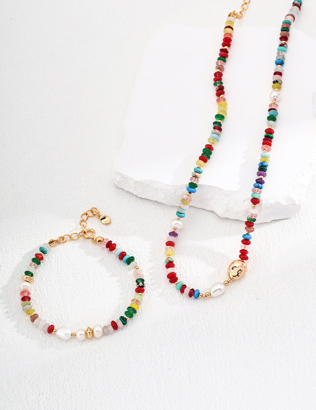 Rainbow Gem Delight Bracelet