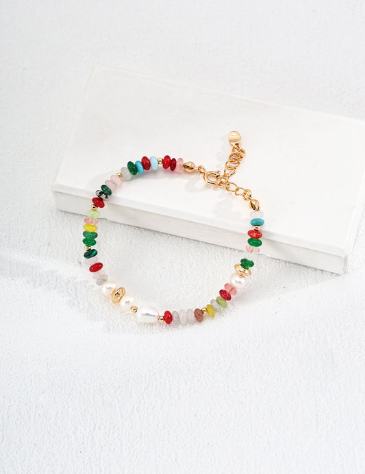 Rainbow Gem Delight Bracelet