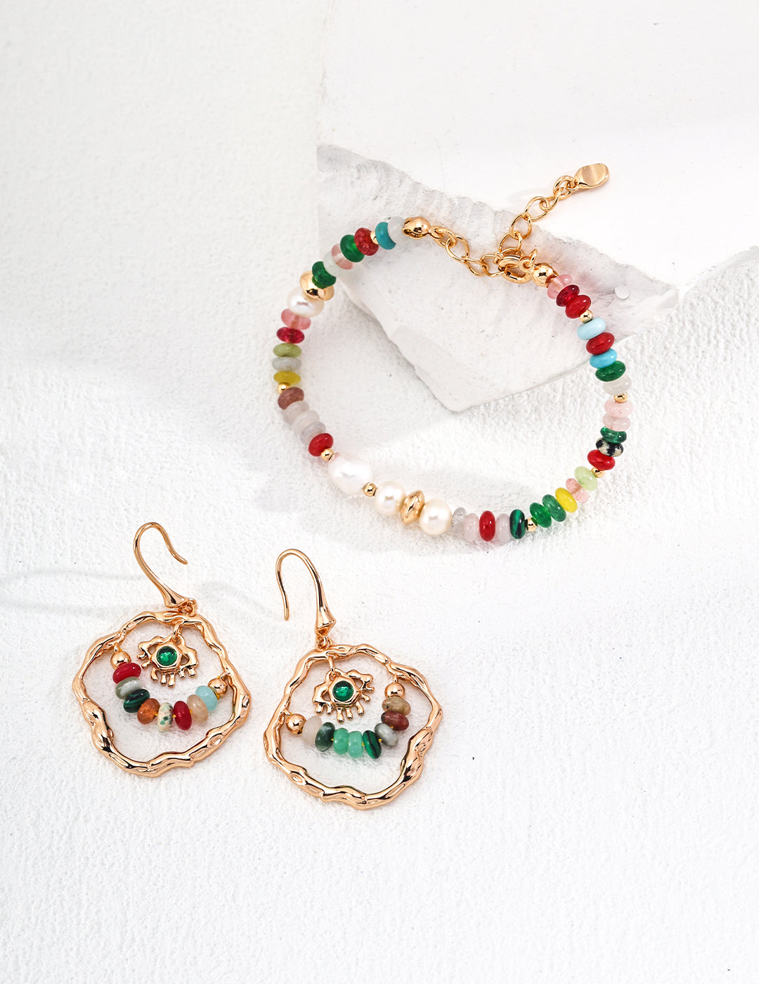 Rainbow Gem Delight Bracelet