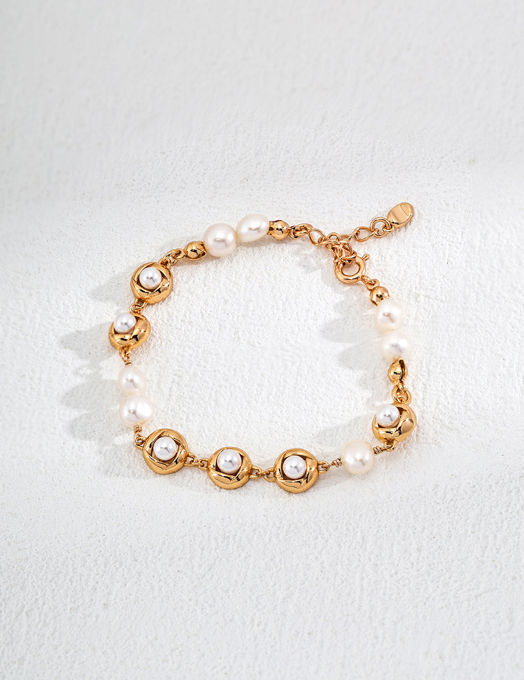 Pearl Button Bracelet