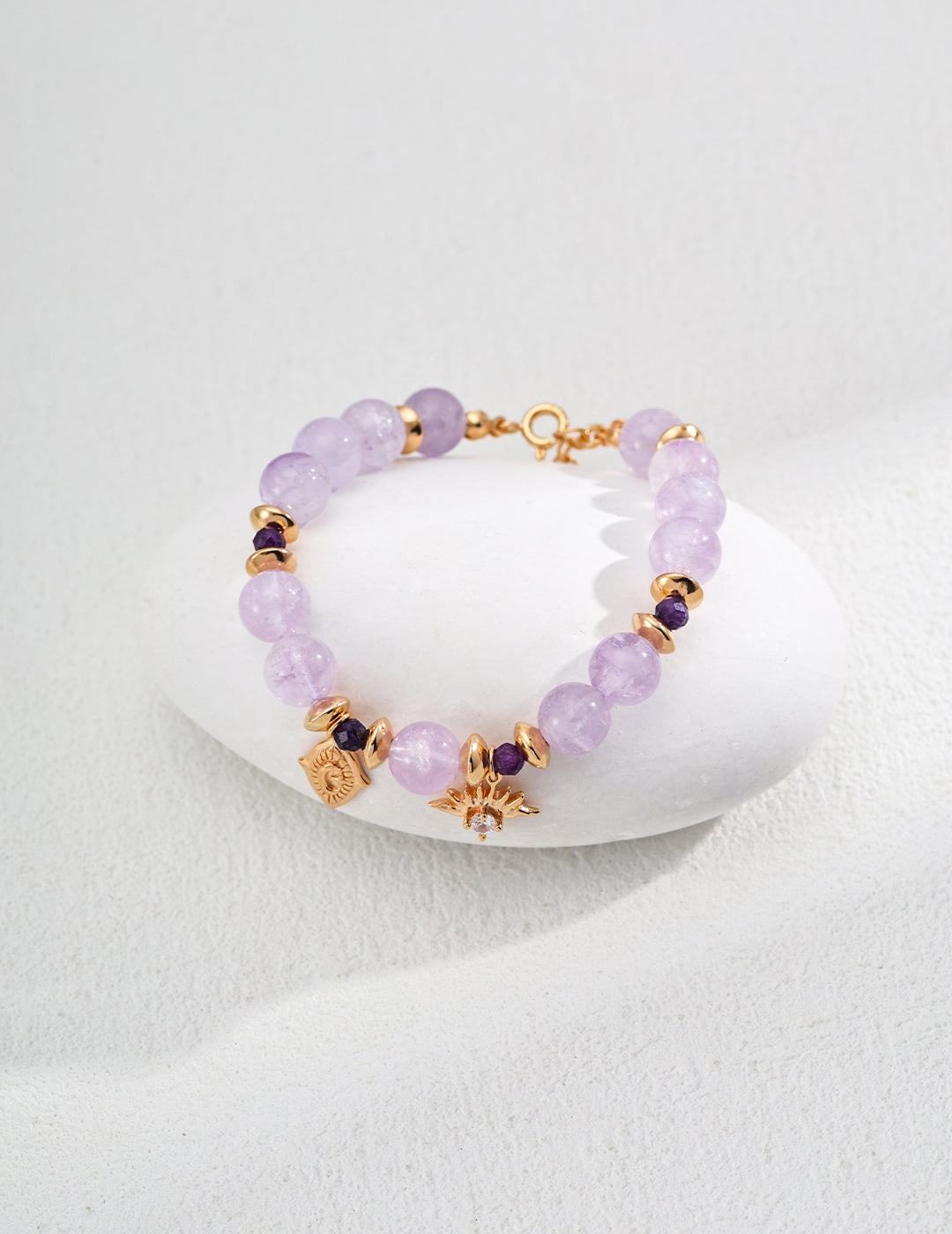 Lavender Amethyst Bracelet