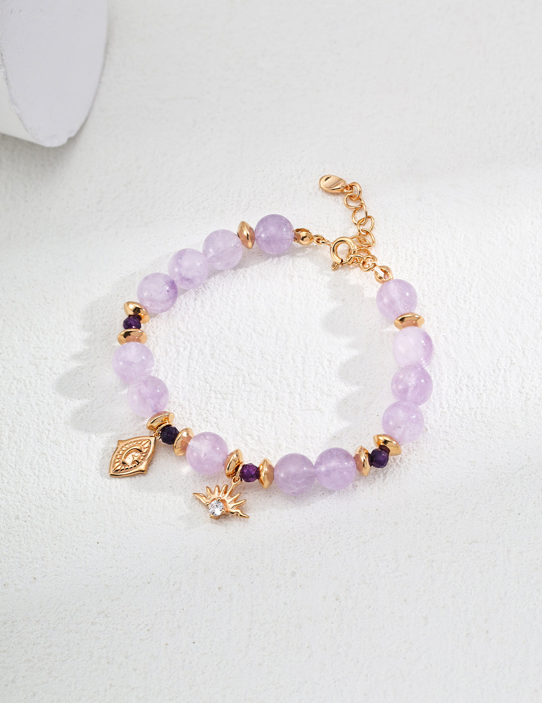 Lavender Amethyst Bracelet