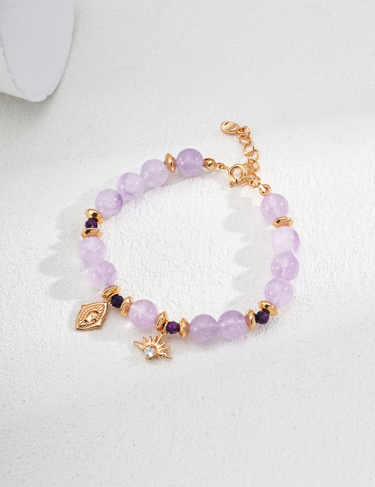 Lavender Amethyst Bracelet
