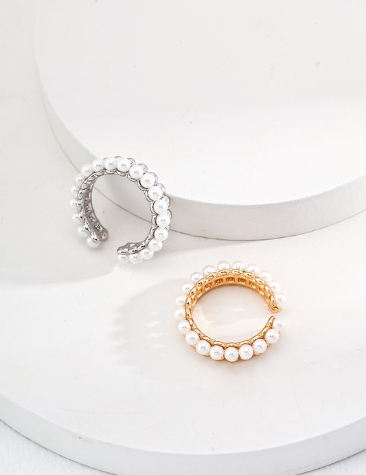 Sugar and Salt Pearl Ring